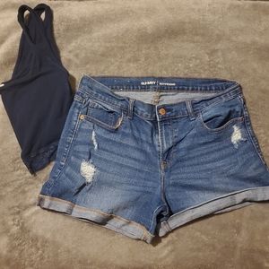 Boyfriend shorts